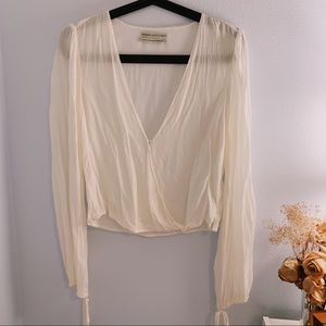 UO Georgie Surplice Top